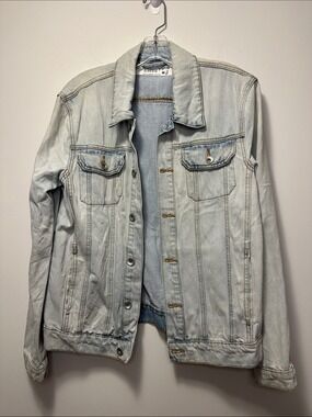 Topman Light Blue Denim Jacket